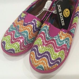 "Go's w Everything"NEW Girls Sequin Shoes